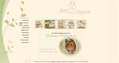 Desktop Screenshot of hamster-wohnwelt.de