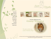 Tablet Screenshot of hamster-wohnwelt.de